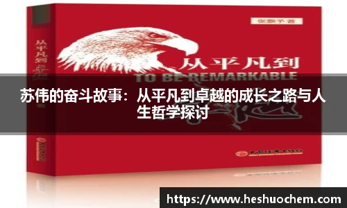 苏伟的奋斗故事：从平凡到卓越的成长之路与人生哲学探讨